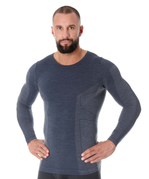 KOSZULKA MĘSKA COMFORT WOOL Brubeck KOSZULKA MĘSKA COMFORT WOOL Brubeck